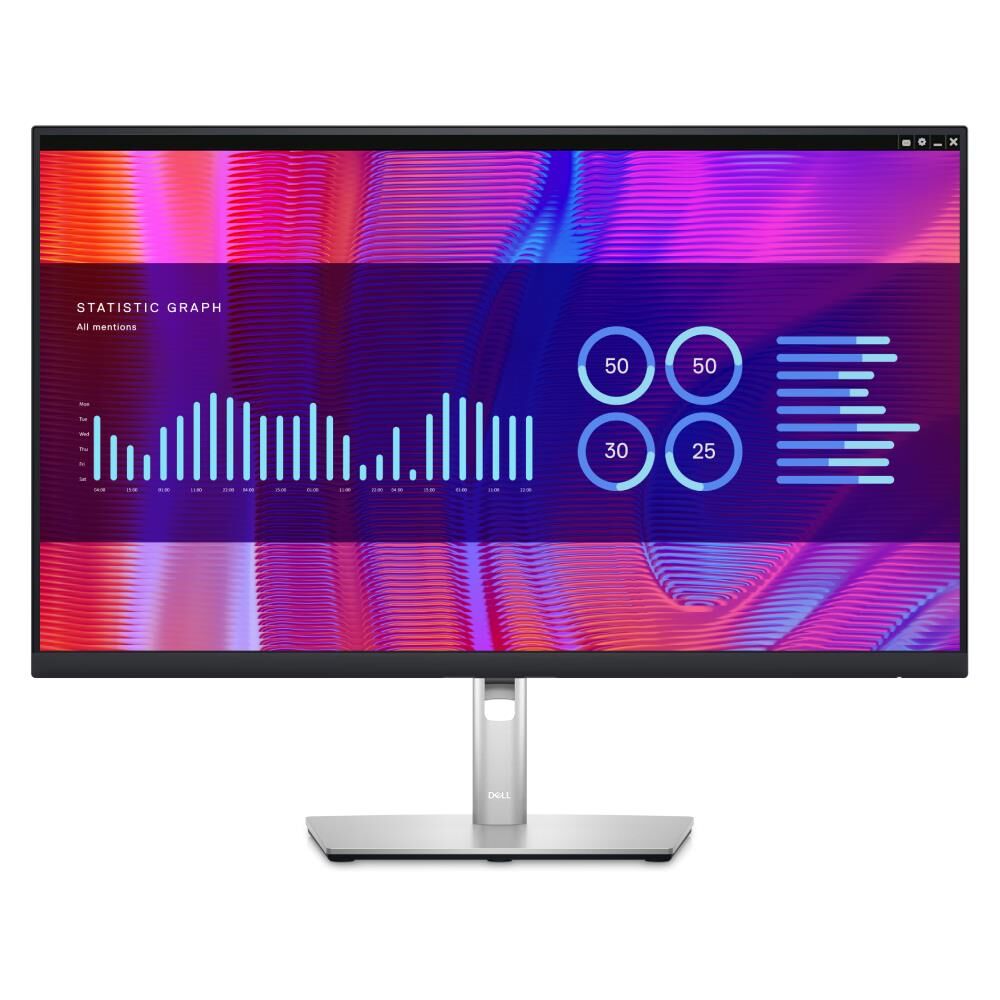 DELL 27'' IPS LED P2723DE 27'' IPS 2560X1440 8MS DP HDMI DP USB-C SİYAH LED MONİTÖR