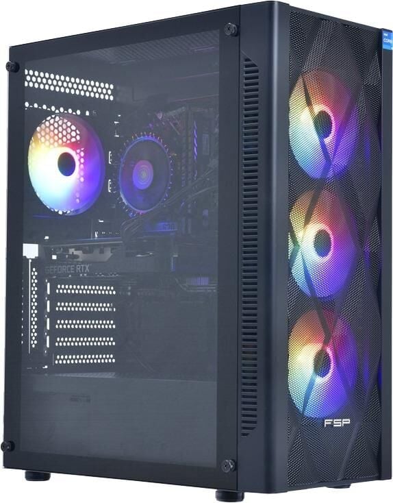 XC327 i7 12700F B760 16GB 1TB M2 SSD RTX4070 12GB MID-TWR GAM.CASE 650W PSU W11H