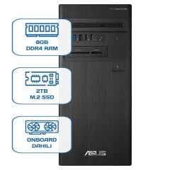 Asus ExpertCenter D5 Tower D500TD i5 12400 8GB DDR4 2TB m.2 SSD W11P Desktop