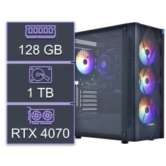 XC327 i7 12700F B760 128GB 1TB M2 SSD RTX4070 12GB MID-TWR GAM.CASE 650W PSU W11H