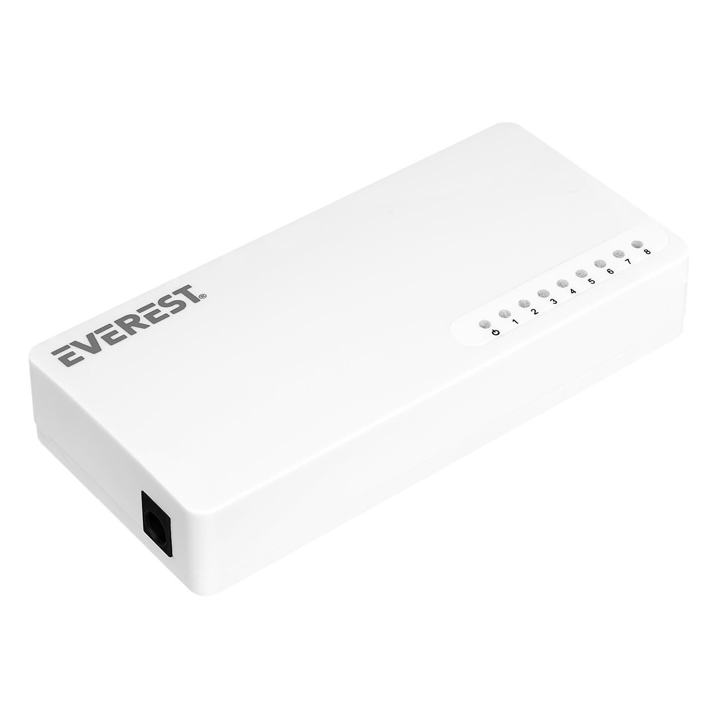 EVEREST EVERLINK ESF208 8 PORT 10/100MBPS RTL8309 CHİPSET FAST SWİTCH