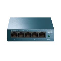 TP-LİNK LS105G 5 PORT 10/100/1000 MBPS SWİTCH METAL KASA