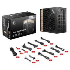 Msi MEG Ai1300P Pcie5 1300W 80+ Platinium PSU Tam Modüler Power Supply