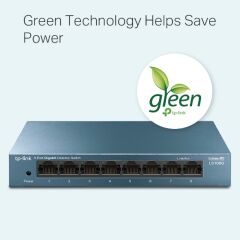 TP-LİNK LS108G 8-PORT 10/100/1000MBPS MASAÜSTÜ SWİTCH