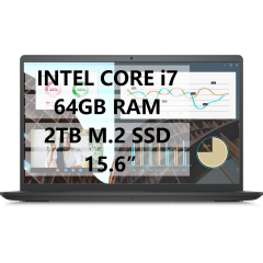 DELL NB VOSTRO 3530 N1601PVNB3530U İ7-1355U - 64GB RAM - 2TB M.2 SSD - W11P - 15.6'' TAŞINABİLİR BİLGİSAYAR