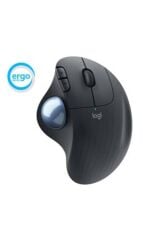 LOGITECH M575 KABLOSUZ ERGONOMİK TRACKBALL KURUMSAL MOUSE -SİYAH&GRİ 910-006221