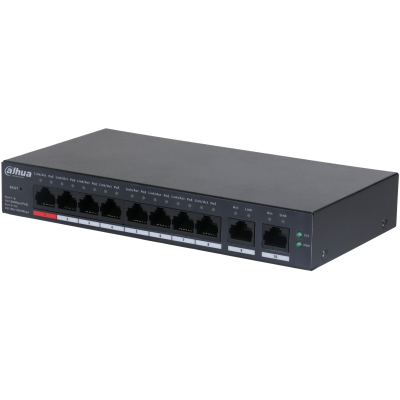 DAHUA CS4010-8ET-110 8 PORT 10/100 MBPS YÖNETİLEBİLİR POE SWİTCH