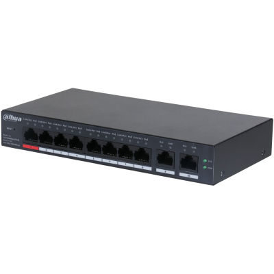 DAHUA CS4010-8ET-110 8 PORT 10/100 MBPS YÖNETİLEBİLİR POE SWİTCH
