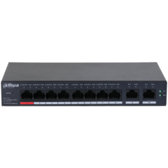 DAHUA CS4010-8ET-110 8 PORT 10/100 MBPS YÖNETİLEBİLİR POE SWİTCH