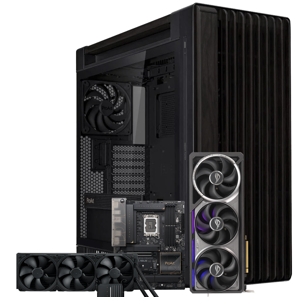 Proart intel i9 14900K 128GB 2TB m.2 + 8TB HDD RTX5080 W11P