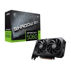 MSI VGA GEFORCE RTX 5060 8G SHADOW 2X OC RTX5060 8GB GDDR7 128B DX12 PCIE 5.0 X16 (3XDP 1XHDMI) EKRAN KARTI