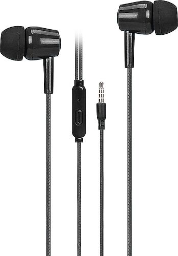 ASONİC AS1 MOBİL TELEFON UYUMLU KULAK İÇİ SİYAH MİKROFONLU KULAKLIK