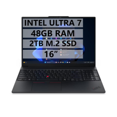 LENOVO NB E16 G2  21MA008XTX ULTRA 7-155H - 48GB RAM - 2TB M.2 SSD - W11P - 16'' TAŞINABİLİR BİLGİSAYAR