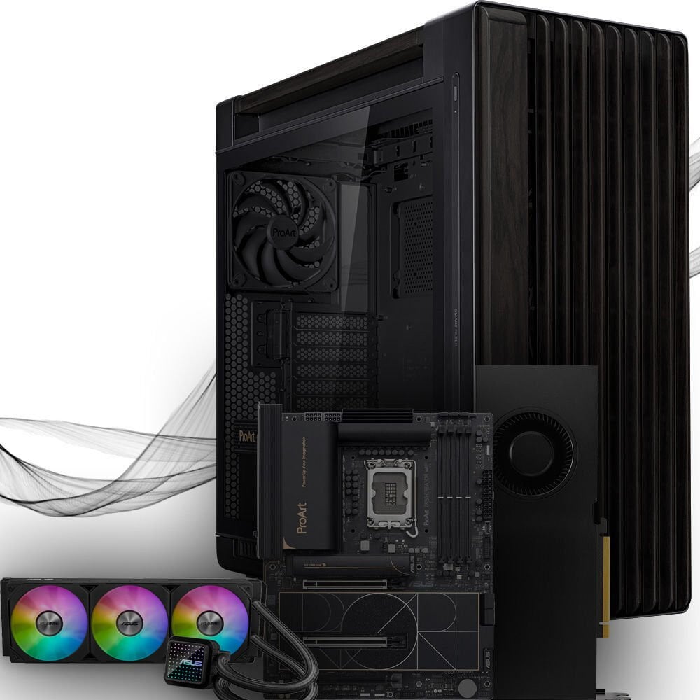 Asus Proart Gaming Intel Ultra 9 285K 192GB 4TB m2 16TB HDD RTX A5000 W11P Masaüstü Bilgisayar