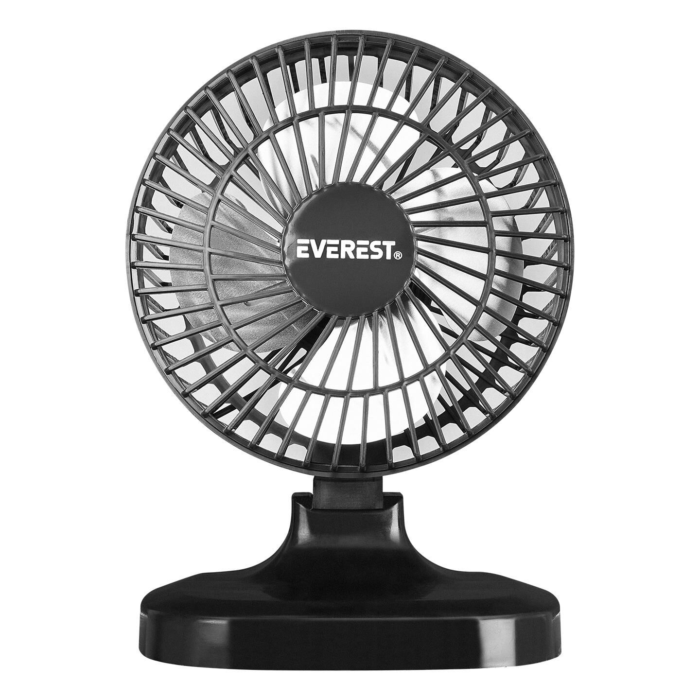 EVEREST EFN-503 7'' MASA ÜSTÜ SİYAH USB FAN