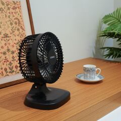 EVEREST EFN-503 7'' MASA ÜSTÜ SİYAH USB FAN