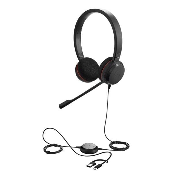 JABRA EVOLVE 20 DUO USB NC MS KULAKLIK