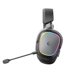 RAMPAGE RETSU SİYAH/GRİ KABLOSUZ 2.4G+ BLUETOOTH EARPAD MİKROFONLU OYUNCU KULAKLIĞI