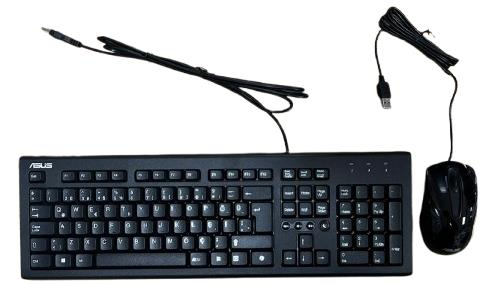 ASUS CW100 KABLOLU KLAVYE MOUSE SETBK/TR-Q PMX-KPR1101U (Kutusuz)