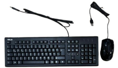 ASUS CW100 KABLOLU KLAVYE MOUSE SETBK/TR-Q PMX-KPR1101U