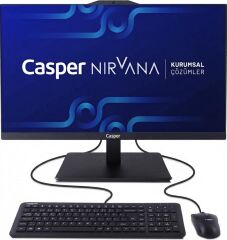 Casper Nirvana A90.1342-BE00X-V-S Siyah Intel Core I5-13420H 23.8'' FreeDOS 16GB Ram 500GB Nvme Pivot All In One