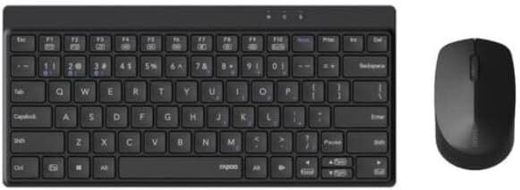 RAPOO 8000GT WRL TR KLAVYE MOUSE SET SİYAH