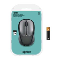 LOGITECH M235 SİYAH KABLOSUZ MOUSE 910-002201 ***