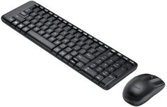 LOGITECH MK220 KABLOSUZ  SET Q TR SİYAH