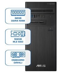 Asus ExpertCenter D5 Tower D500TD i5 12400 32GB DDR4 512GB m.2 SSD W11P Desktop