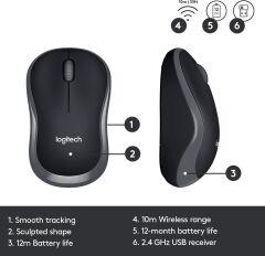 LOGITECH MK330 WRLSS KEYBOARD 920-003988