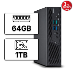ASUS ExpertCenter PB64-B50060MH U5-225 64GB RAM 1TB M.2 SSD W11P MİNİ PC 90MS0361-M001W0