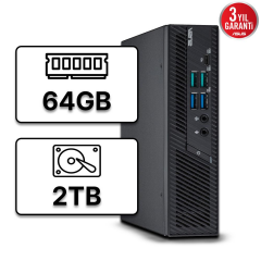 ASUS ExpertCenter PB64-B50060MH U5-225 64GB RAM 2TB M.2 SSD W11P MİNİ PC 90MS0361-M001W0