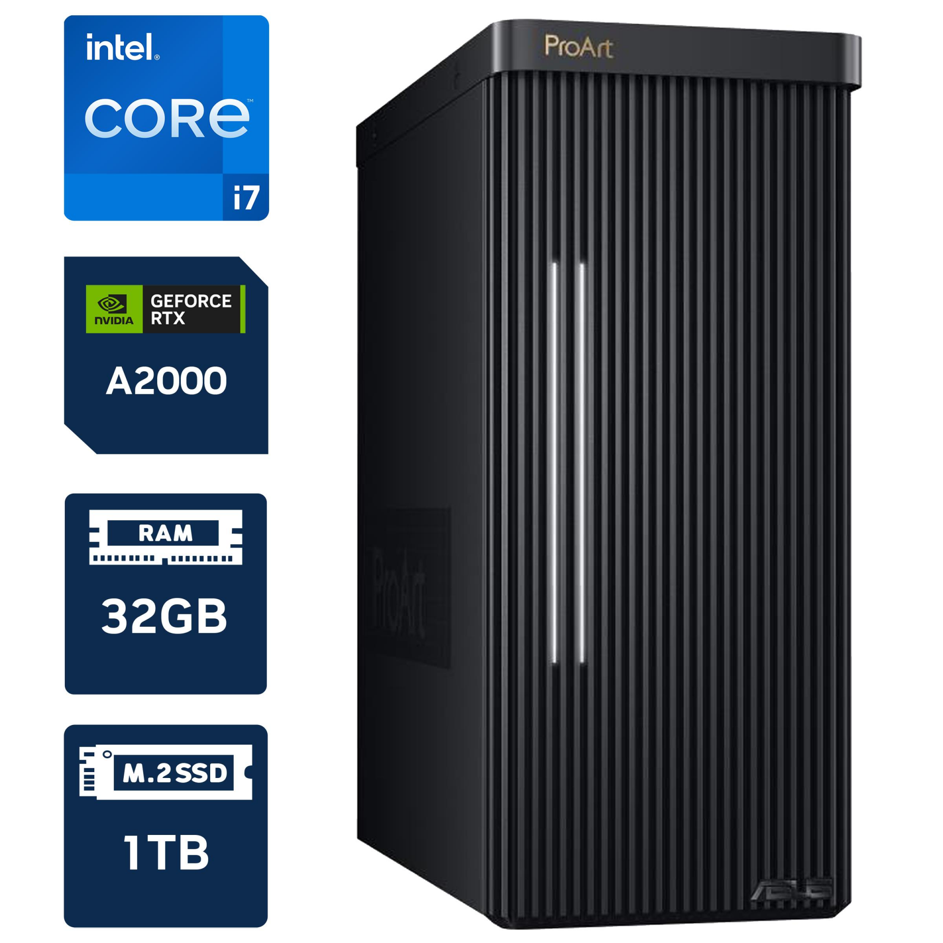 ASUS PROART PD500TE-713700173X İ7-13700/64GB/1TB/RTX A2000/W11P DESKTOP BİLGİSAYAR