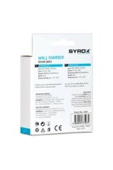 SYROX WALL CHARGER DUVAR ŞARJI MIKRO J03K