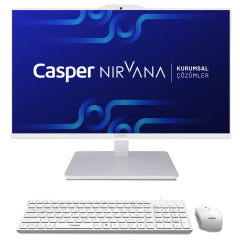 CASPER NIRVANA ONE A900 İ5-13420H/32GB/1TB/DOS/23.8'' DOKUNMATİK AİO PC BEYAZ A90.1342-DQ00X-V-B-T
