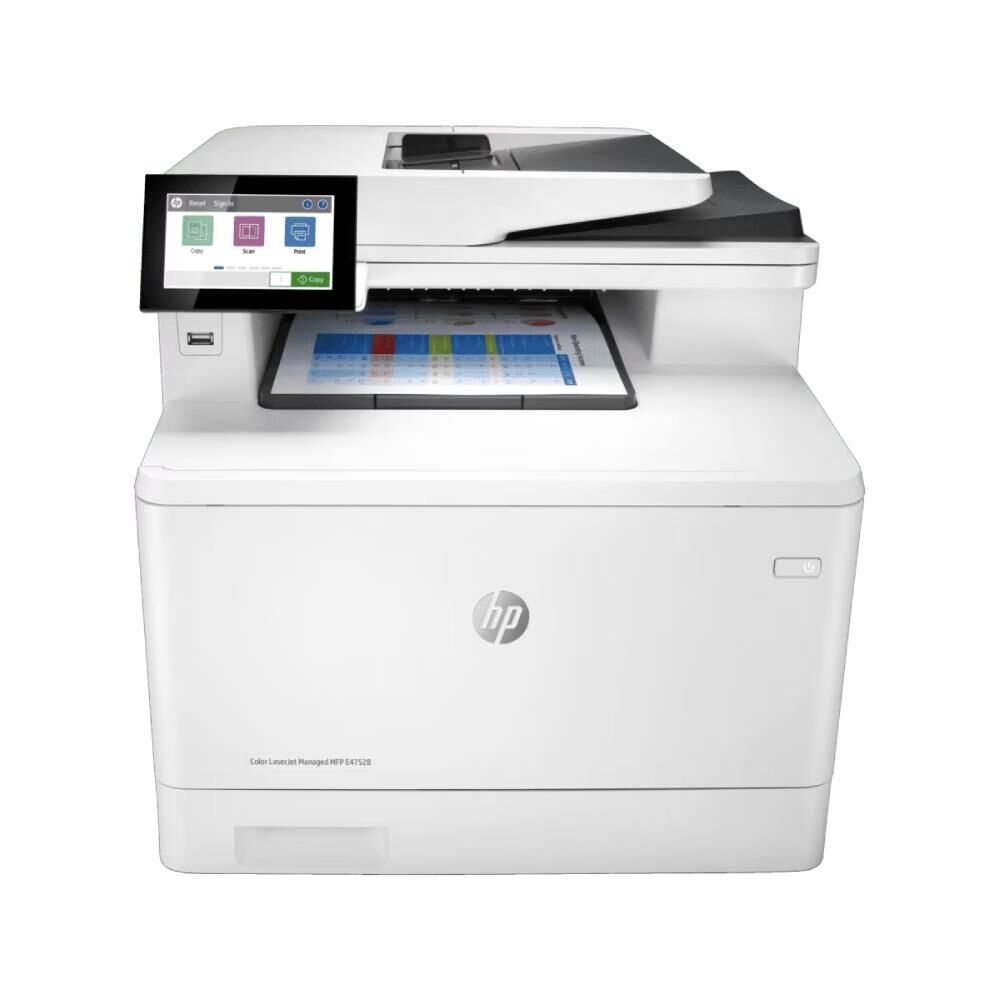 HP 3QA75A (Mfp E47528F) Color Laserjet Managed Faks + Ethernet + Tarayıcı + Çok Fonksiyonlu Lazer Yazıcı (T16821)