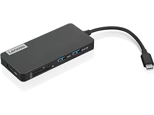 LENOVO USB-C 7'Sİ 1 ARADA HUB - SİYAH GX90T77924
