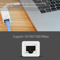 PROLİNK MP-402 USB TYPE C PLUG - ETHERNET ADAPTÖR 1GB