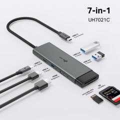 TP-LINK UH7021C USB TYPE-C 7'Sİ 1 ARADA HUB