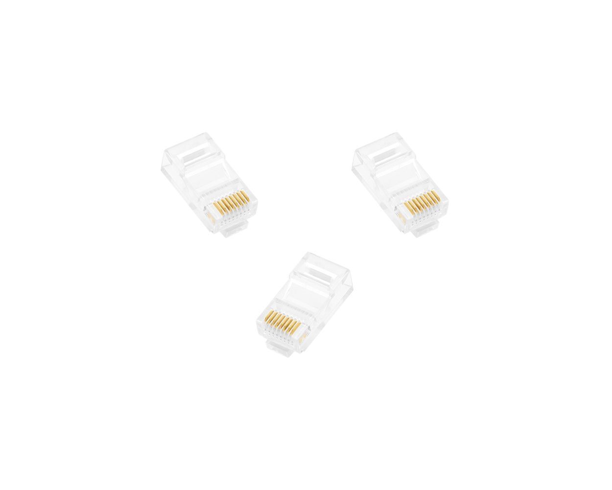 FRİSBY FNW-RJ4530N RJ45 CAT5 KONNEKTÖR (GOLD PLATED)