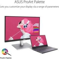 ASUS PROART PA278CV 27 2K IPS 2560X1440 5MS DP MINIDP HDMI DVI USB 3 0X4 MM VESA MONİTÖR 90LM06Q0-B01370