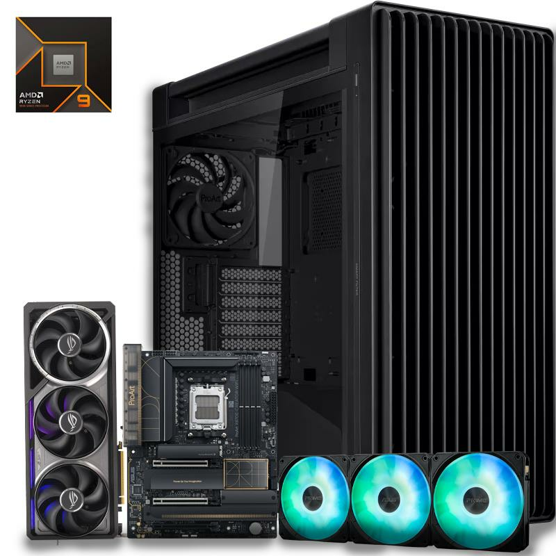 Proart Amd Ryzen 9 9950X 192GB 2TB m2 RTX 5080 ROG W11P