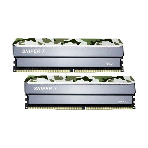 G.SKILL SNIPER X EXTRENE PERFORMANCE GAMING 32 GB DDR4 MASAÜSTÜ RAM KAMUFLAJ F4-3200C16D-32GSCFB