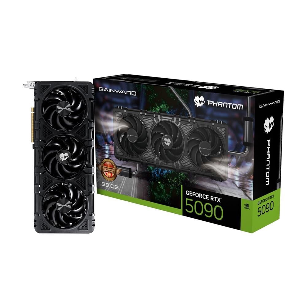 GAİNWARD GEFORCE RTX5090 PHANTOM 32GB GDDR7 512BİT GAMİNG EKRAN KARTI