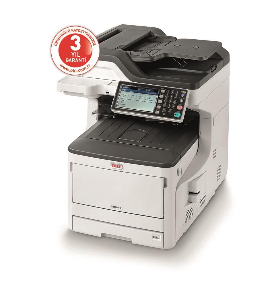Oki MC883DN A3-A4 Yazıcı-Tarayıcı-Fotokopi-Faks Renkli Çok Fonksiyonlu Yazıcı