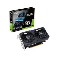 ASUS GEFORCE RTX3050 DUAL O8G V2 8GB GDDR6 128BİT 1852MHZ OC DVI HDMI DP RGB EKRAN KARTI 90YV0GH6-M0NA00