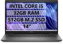DELL NB LATITUDE 3440 N085L344014U İ5-1235U - 32GB RAM - 512GB M.2 SSD - W11P - 14'' TAŞINABİLİR BİLGİSAYAR