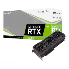 PNY GEFORCE RTX 3070 Tİ 8GB VERTO TRİPLE FAN VCG3070T8TFBPB1 8GB GDDR6X 256BİT DX12 GAMİNG (OYUNCU) EKRAN KARTI