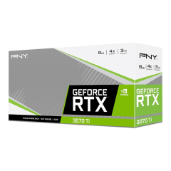 PNY GEFORCE RTX 3070 Tİ 8GB VERTO TRİPLE FAN VCG3070T8TFBPB1 8GB GDDR6X 256BİT DX12 GAMİNG (OYUNCU) EKRAN KARTI
