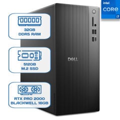 Dell Pro Tower Essential BTO014_QVT1260_EMEA i7 14700 32GB DDR5 512GB M.2 SSD RTX PRO 2000 BLACKWELL 16GB W11P Desktop